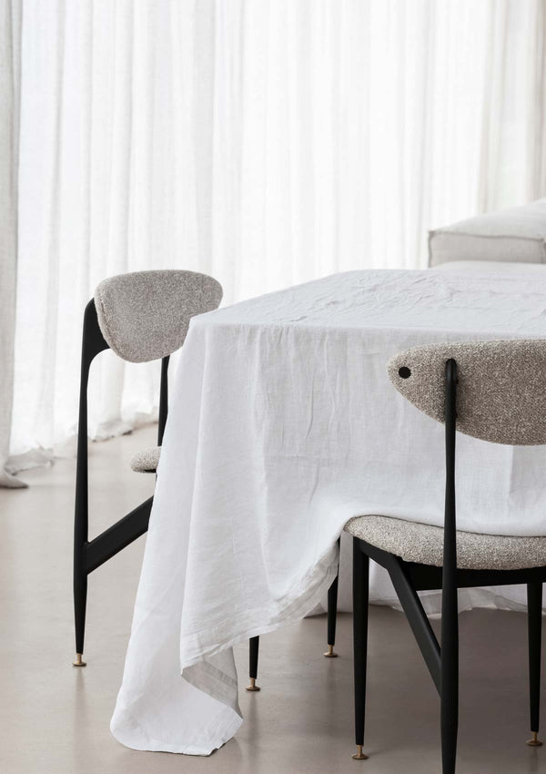 White Linen Tablecloth | Hire