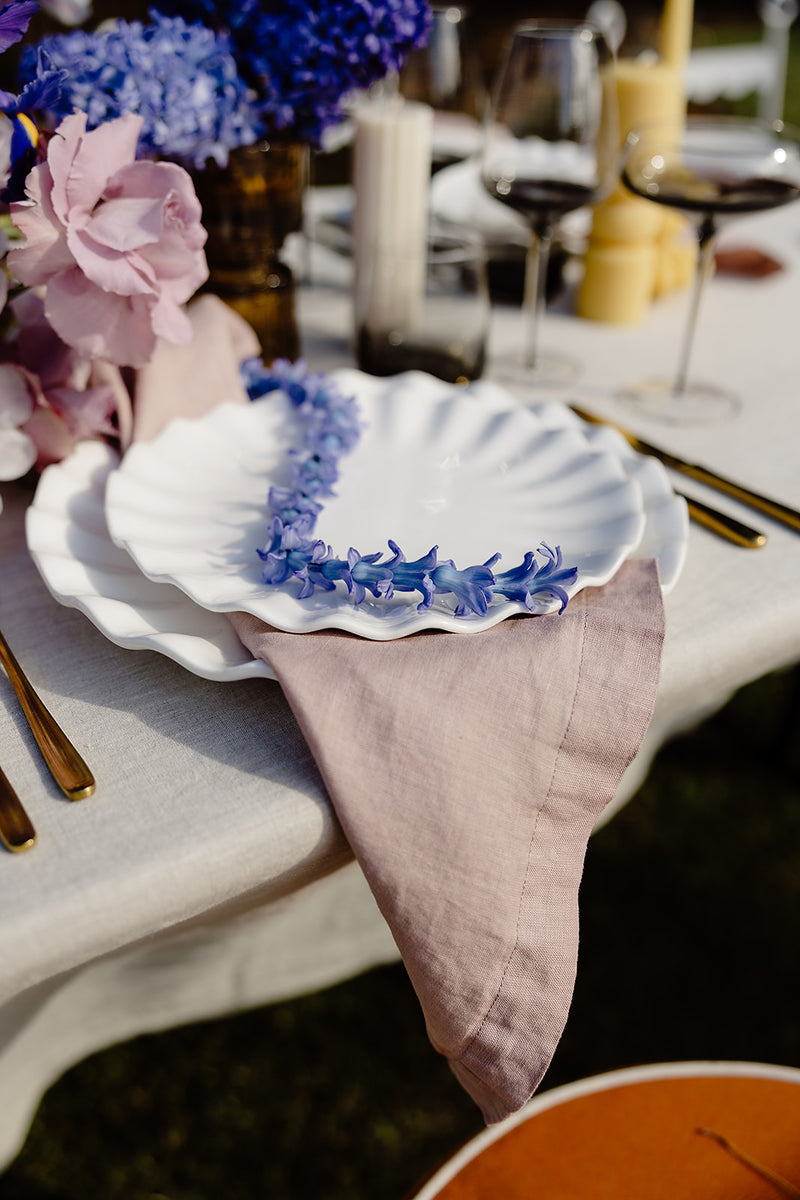 100% Linen Table Napkins | Lavender (Set of Four)